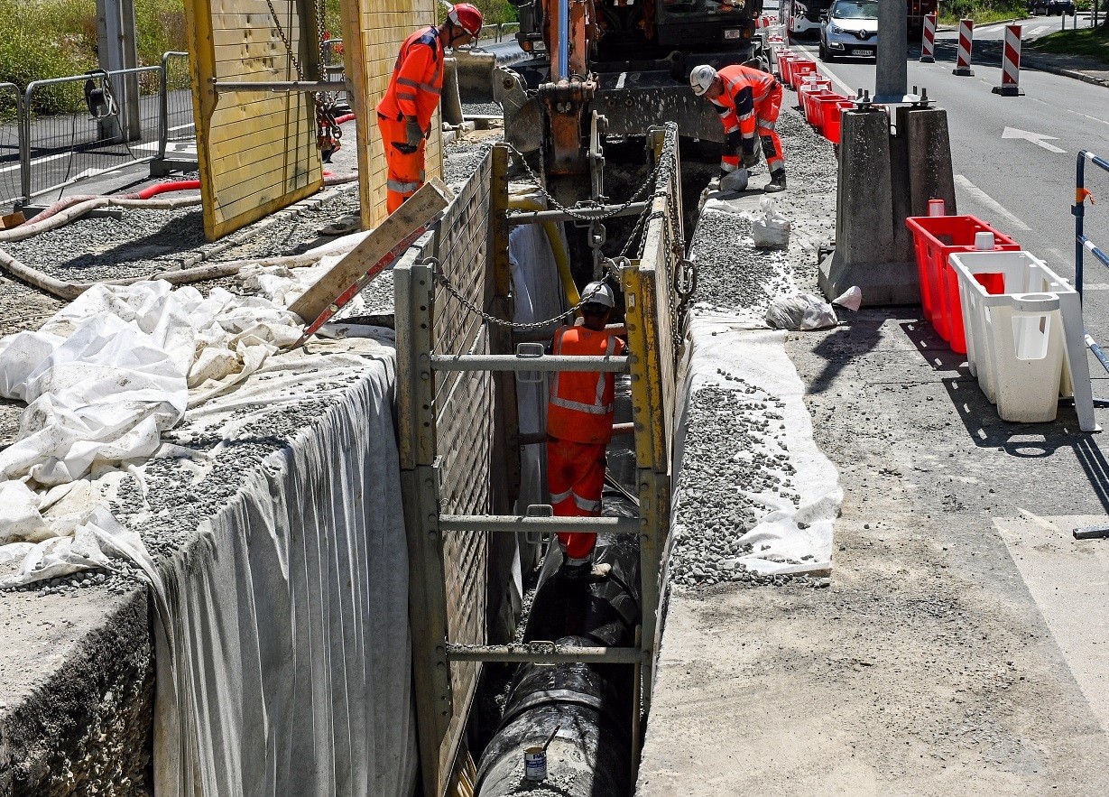 Travaux sur les réseaux d’eaux Avenue du Fort Louis