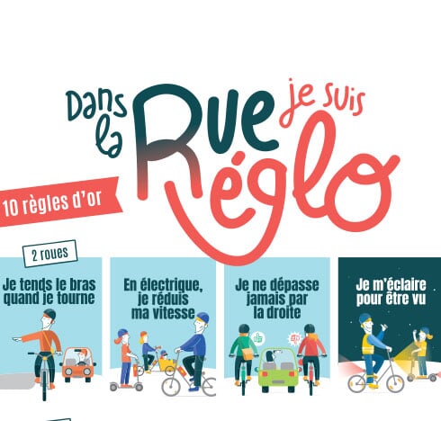 Dans la rue, je suis réglo ! Les règles d'or