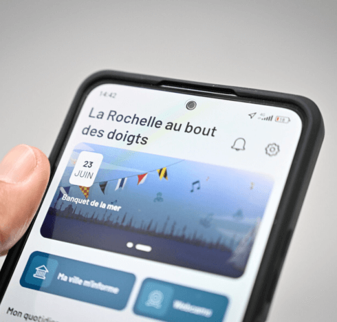 Une nouvelle interface pour La Rochelle au bout des doigts