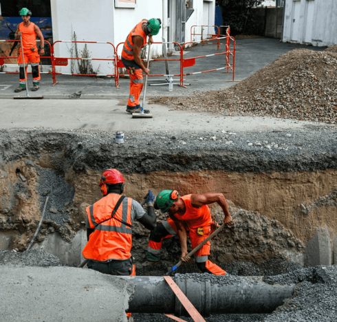 Travaux sur les réseaux d’eaux rue de Beauregard