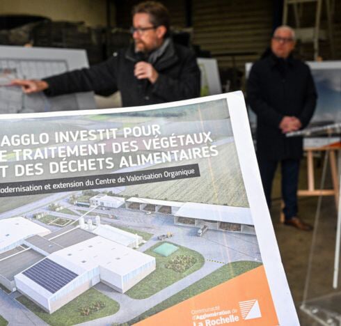 Lancement des travaux pour le nouveau Centre de valorisation organique à Périgny !