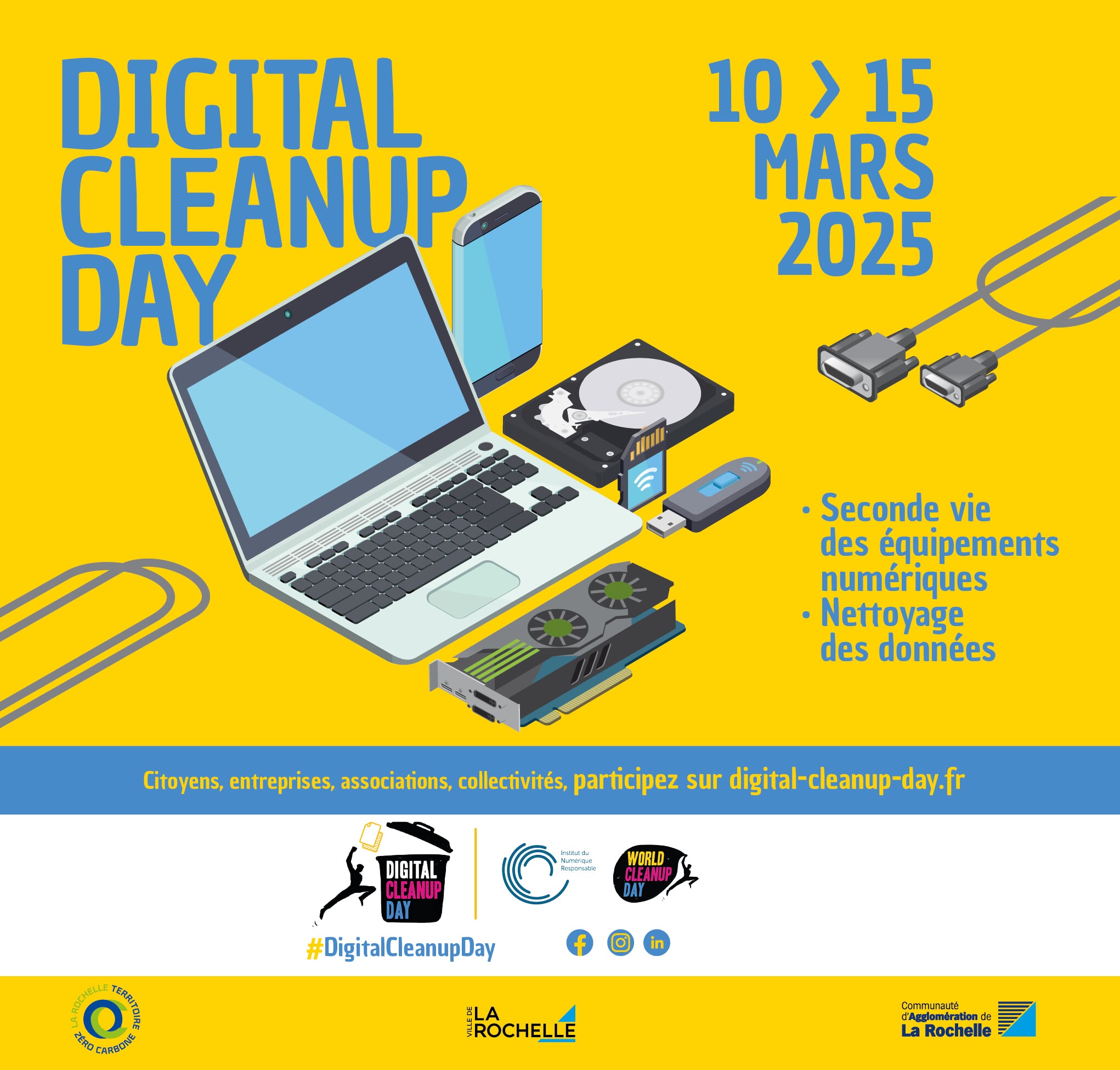 Participez au Digital Cleanup day, la semaine de nettoyage numérique !