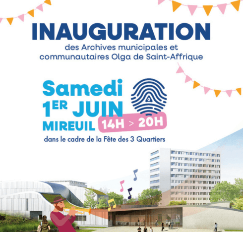 Inauguration des Archives municipales et communautaires Olga de Saint-Affrique